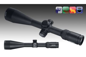 Image of NightForce SHV 4-14x56 .250 MOA 30mm Rifle Scope, Black, MOAR Non Illumintated Reticle