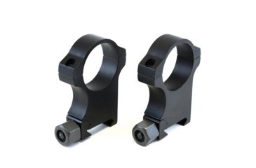 Image of NightForce Standard Duty Rifle Scope Ring Set,Black,30mm,1.5in,Extra High A419