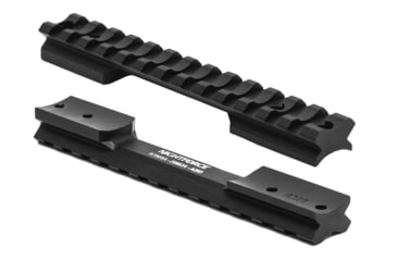 Image of NightForce STND SavageRound Duty Base, F-Class 3in. Ext SA, 1913 Mil-Std, 20 MOA, Single Load, Black, A298