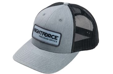 Image of USED NightForce Trucker Hat, Low Profile, w/ Patch, Black/Grey, Small, A524-S, EDEMO1