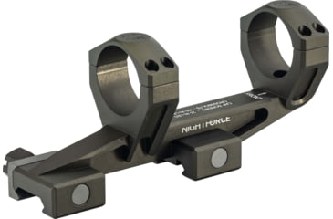 Image of NightForce Ultramount Riflescope Mount, 30mm Tube, 1.54in, 0 MOA, Dark Earth, A695