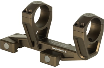 Image of NightForce Ultramount Riflescope Mount, 30mm Tube, 1.93in, 0 MOA, Dark Earth, A684