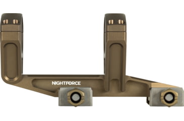 Image of NightForce Ultramount Riflescope Mount, 30mm Tube, 1.93in, 0 MOA, Dark Earth, A684