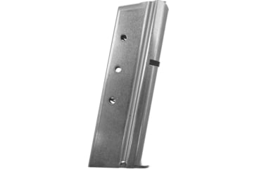 Image of Nighthawk Custom 9mm, Officer, Stainless, 8 Round, Welded Base, Flat Follower, No Base Pad, MG0040