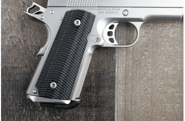 Image of Nighthawk Custom Alien Grips, Black, Standart, Officer, No Nighthawk Logo, G102