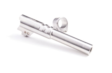 Image of Nighthawk Custom Barrel, Drop-In, 9mm, W/N Ramped, 4.25in, Stainless, Fully Machined Steel, with Bushing, Link, and Pin, SDP1003