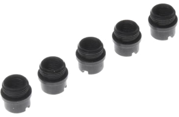 Image of Nighthawk Custom Grip Screw Bushings, Carbon, Fully Machined, Thin, Pack of 4, SP0163