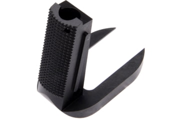 Image of Nighthawk Custom Mainspring Housing and Magwell, One Piece, Officer, 20 LPI Checkering, Fully Machined, Carbon, SP0250-2