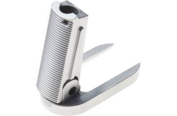 Image of Nighthawk Custom Mainspring Housing, Officer Flat, Serrated, w/Magwell, Stainless, Fully Machined, SP0245