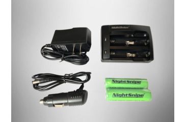 Image of NightSnipe Class-1 Razorback Archery Adjustable Beam Hunting Light Kit, Green, C1B-G-8138