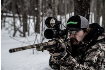 Image of NightSnipe NS750 Class 2 Gun Kit Dimmable Adjustable Beam Hunting Light Kit, Slide Dimmer Switch, Red, Green, White, C2A750SRGW2325