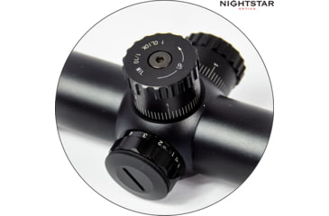 Image of NightStar EDIRF 1-10x30mm Rifle Scope, 35mm Tube, First Focal Plane, Black, Illuminated Reticle, MOA, NS11206