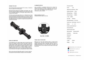 Image of NightStar 1-6x24mm LPVO 30mm Tube Riflescope, Second Focal Plane