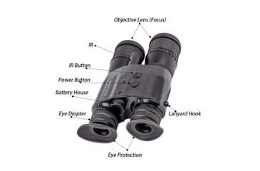 Image of NightStar 2x42mm Night Vision Binocular
