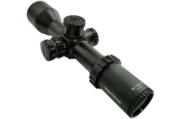 Image of NightStar 3-12x42mm 30mm Tube Riflescope, First Focal Plane, Illuminated Mil-Dot, Black, NS11214