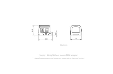 Image of NightStar PT17MR Reflex Red Dot Sight, 1x17mm, 0.86x0.67in, 3 MOA Dot, Circle Dot, Circle, Black, PT17MR