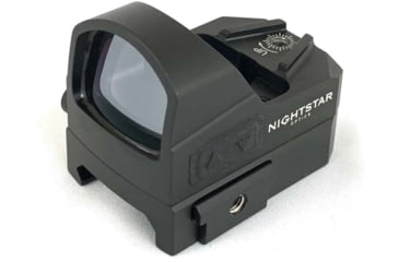 Image of NightStar PR22 Waterproof Long Life Battery Red Dot, Black, NS15248