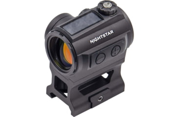 Image of NightStar PT23MS Ultra Short Solar Reflex Red Dot Sight, 1x23mm, 3 MOA, Black, PT23MS