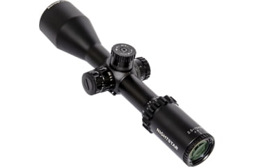 Image of NightStar SFIRF 2.5-15x50mm Rifle Scope, 30mm Tube, First Focal Plane, Black, Illuminated Mil-Dot Reticle, MOA, NS112015