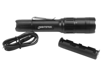 Image of Nightstick BARRAGE USB Tactical Flashlight, 900 Lumen, 3 Hour Run Time, Matte Finish, Black