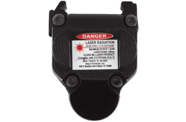 Image of Nightstick Compact Tactical Weapon-Mounted LED Light w/Green Laser, 550 Lumens, Black, TCM-550XL-GL