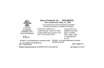 Image of Nightstick Dicata Atex Intrinsically Safe Rechargeable Dual-light Headlamp - XPR-5562GX