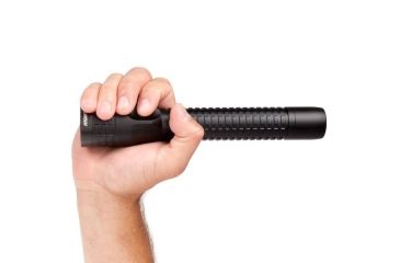 Image of Nightstick Duty Size Multi Function Metal LED Flashlight,Rechargeable,AC/DC Adapter,650 Lumens,Black NSR-9614XL