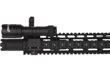 Image of Nightstick Full Size Long Gun Light Kit, 1100 Lumens, Black, LGL-160