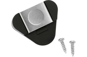 Image of Nightstick Hard Hat Clip Mount, Black, NS-HMC4