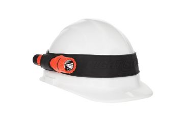 Image of Nightstick Heavy-Duty Rubber Helmet Flashlight Strap,Black NS-HSR1