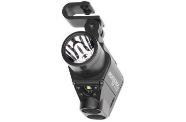 Image of Nightstick Helmet Mounted Multi-Function LED Dual-Light Flashlight,220 Lumens,Black NSP-4650B