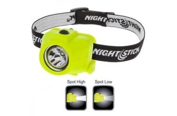 Image of Nightstick Intrinsically Safe Dual-Function Headlamp w/Hard Hat Clip, Green, XPP-5450GC