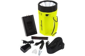Image of Nightstick Intrinsically Safe Dual-Light Lantern, Rechargeable, Green / Black XPR-5580G