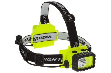 Image of Nightstick Intrinsically Safe Permissible Multi-Function Dual-Light 3AA Headlamp,Green Flood,175 Lumens,Green XPP-5458G