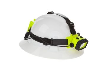 Image of Nightstick Intrinsically Safe Permissible Multi-Function Dual-Light 3AA Headlamp,Red Flood,175 Lumens,Green XPP-5456G