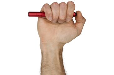 Image of Nightstick Mini-TAC Aluminum 2 AAA LED Flashlight,100 Lumens,Red MT-100R