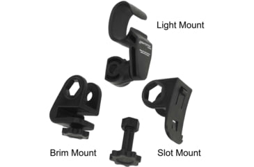 Image of Nightstick Multi-Angle Helmet Mount for Accessory Slot or Brim, NS-HMC6