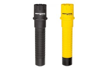 Image of Nightstick Polymer Rechargeable Tactical LED Flashlight, Black, Yellow