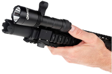 Image of Nightstick Rechargeable Full-Size Long Gun Light Kit, 1500 Lumens, Black, LGL-170