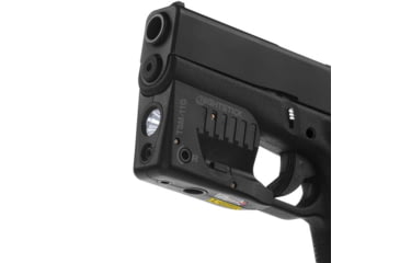 Image of Nightstick Rechargeable Weapon Light w/Green Laser, Glock 42/43/43X/48, 150 Lumens, Black, TSM-11G