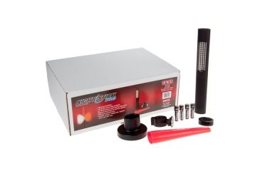 Image of Nightstick Safety Light/LED Flashlight Combo,Black,White/Amber Flood,150 Lumens,Magnetic Base,Red Cone NSP-1174-K01