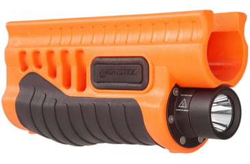 Image of Nightstick Shotgun Forend Light f/ Remington 870/Tac-14, Less-Lethal Orange, SFL-14WL