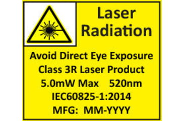 Image of Nightstick Shotgun Forend Light For Mossberg 500/590/Shockwave w/ Green Laser, Less-Lethal Orange, SFL-12GL