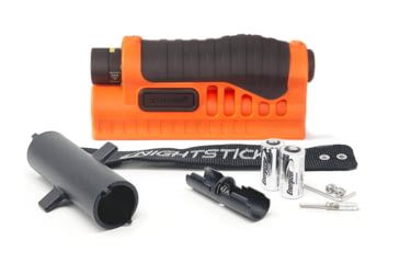 Image of Nightstick Shotgun Forend Light For Remington 870/Tac-14 w/ Green Laser, Less-Lethal Orange, SFL-14GL