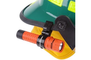 Image of Nightstick Tactical Fire LED Flashlight w/Multi-Angle Helmet Mount,180 Lumens,Red FDL-300R-K01