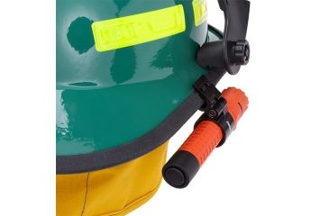 Image of Nightstick Tactical Fire LED Flashlight w/Multi-Angle Helmet Mount,180 Lumens,Red FDL-300R-K01