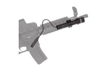 Image of Nightstick Tactical Long Gun Light Kit,180 Lumens,Remote Pressure Switch,Ring,2 CR123 Batteries TAC-300B-K01