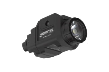 Image of Nightstick TCM-10 650 Lumens Compact LED Weapon-Mounted Light, CR123, White Light, Ambidextrous, Black, TCM-10