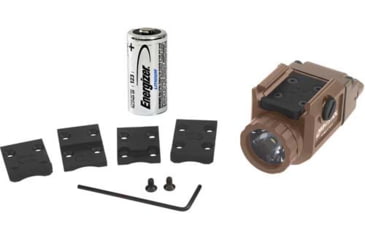 Image of Nightstick TCM-10 Compact Weapon-Mounted Light, Flat Dark Earth, TCM-10F