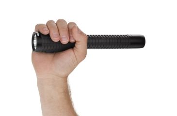 Image of Nightstick Xtreme Lumens Duty Size Dual-Light Rechargeable 650 Lumen Polymer LED Flashlight, AC Charger, DC Charger, Battery, Black NSR-9924XL